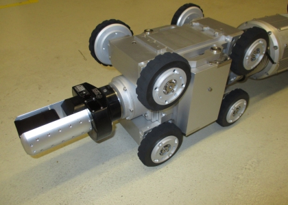 Video-Laser Roboter für ID 310-510 mm mit Explosions-Schutz, ATEX 1+2