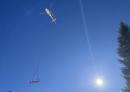 In eisiger Höhe: Ultraschall-Rohrroboter erklimmt die Alpen