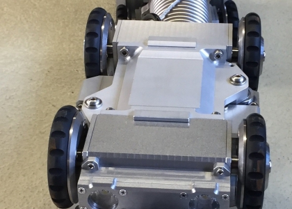 Visueller Prüfroboter für Atomkraftwerke im Einsatz